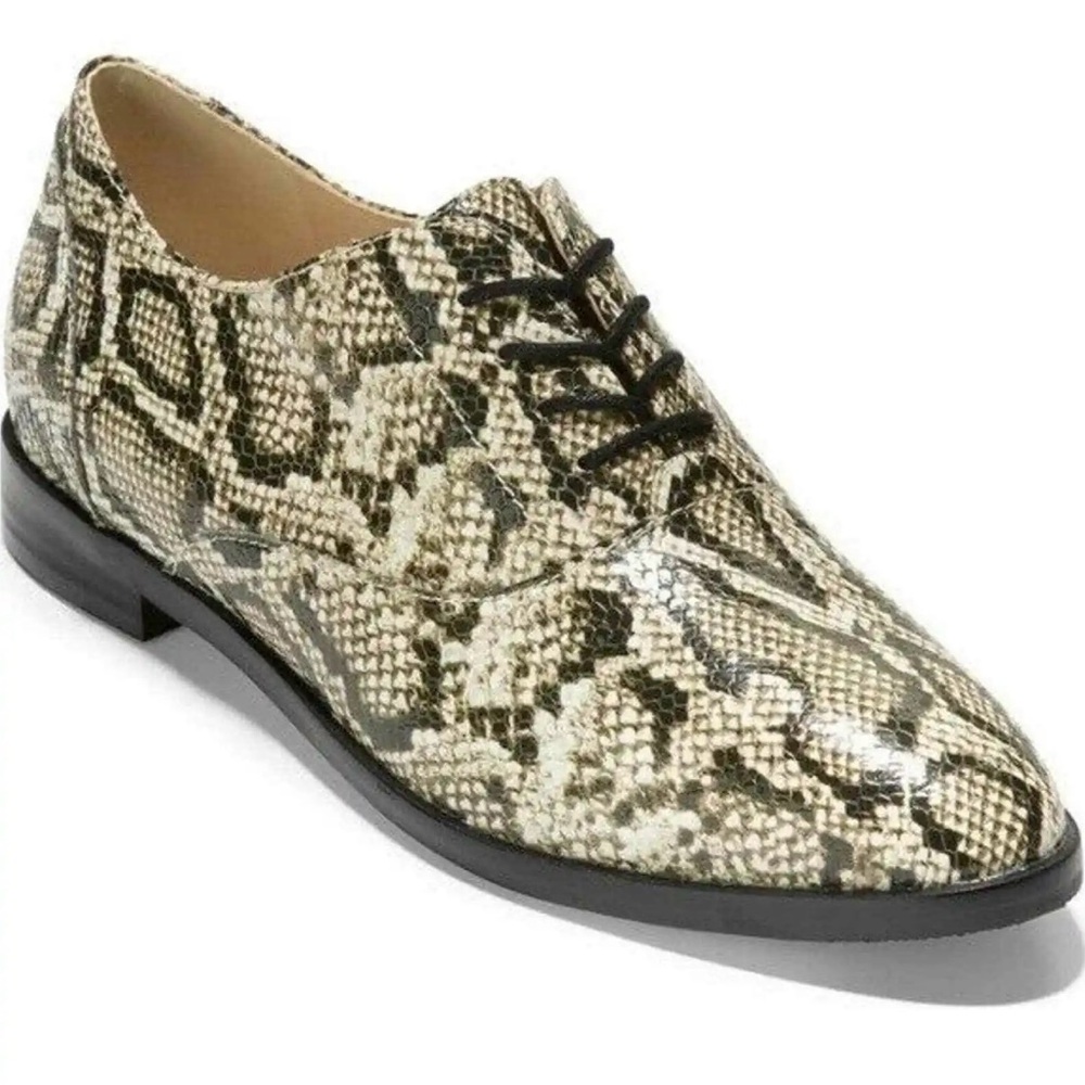 COLE HAAN Modern Classic Oxford - Python Printed Leather